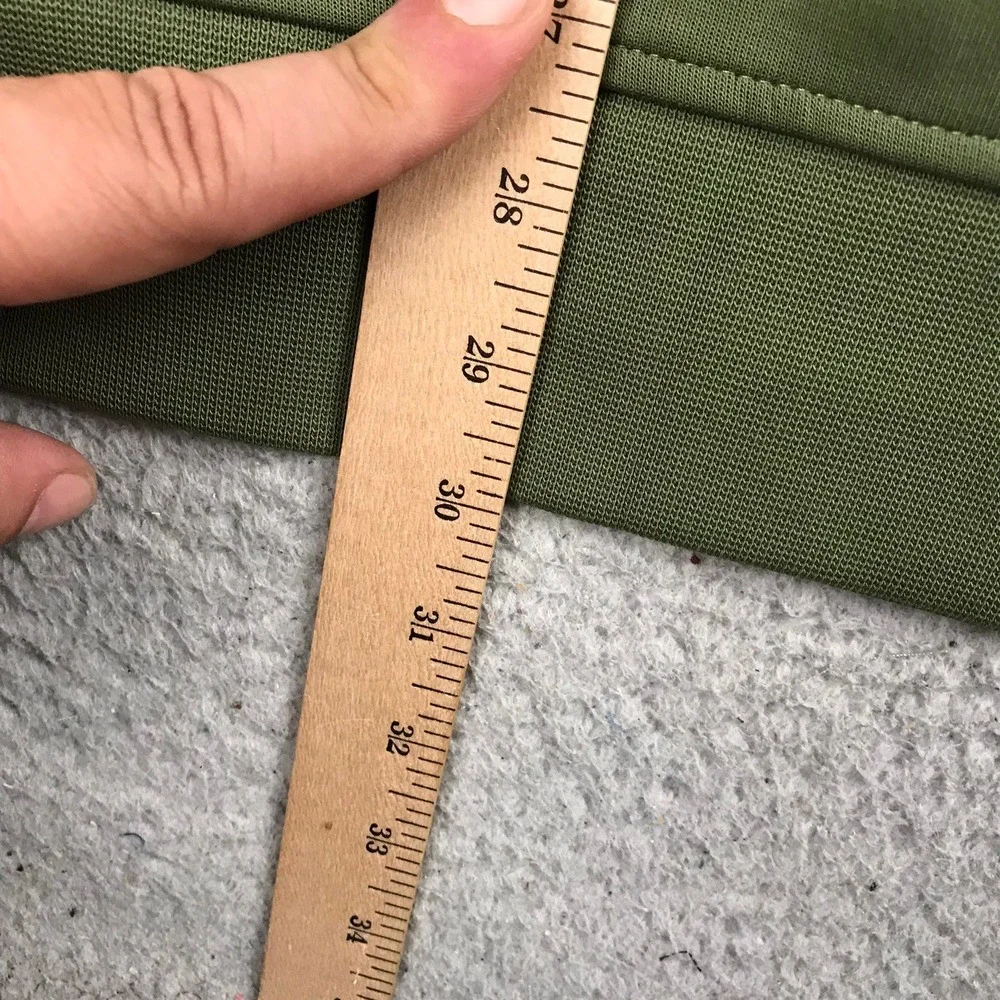 Polo Ralph Lauren Hooded 1/4 Zip Water-Repellent Hybrid Sweatshirt Mens XL Green